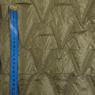 Stepped fabric Triangle olive