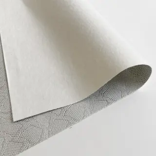 Faux leather SNAKE blanc argent