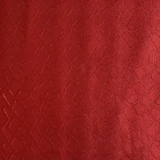 Faux leather SNAKE rouge metal