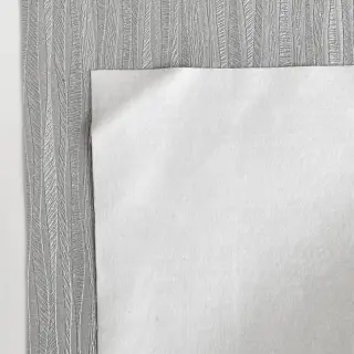 Faux leather ECORCE argent
