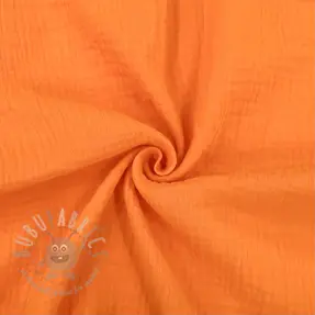 Double gauze/muslin neon orange
