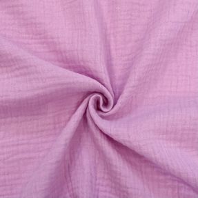 Double gauze/muslin light pink ORGANIC