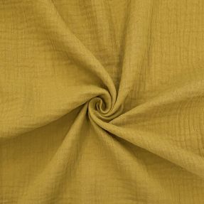 Double gauze/muslin gold ORGANIC