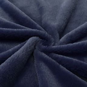 Faux fur SMOOTH navy