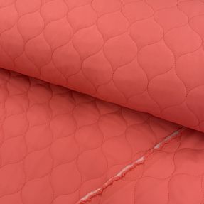 Stepped fabric Round coral