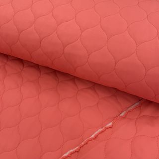Stepped fabric Round coral
