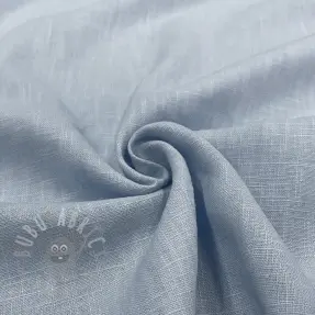 Linen enzyme washed baby blue