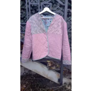 Linen enzyme washed mauve