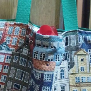 Decoration fabric GOBELIN PREMIUM City canal house