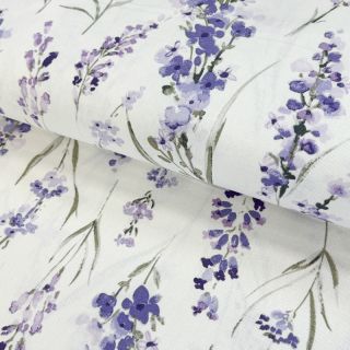 Decoration fabric premium Watercolour lavender field