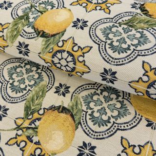 Decoration fabric GOBELIN PREMIUM Citrus fruit tales
