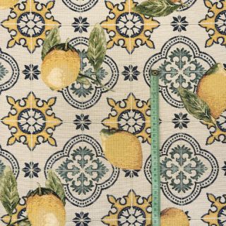 Decoration fabric GOBELIN Citrus fruit tales