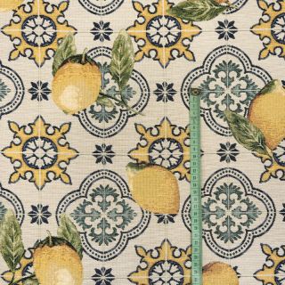 Decoration fabric GOBELIN PREMIUM Citrus fruit tales