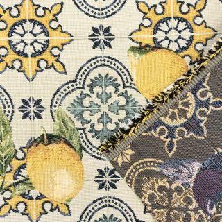 Decoration fabric GOBELIN Citrus fruit tales