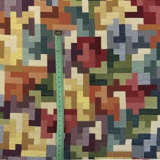 Decoration fabric GOBELIN Graphic tetris game