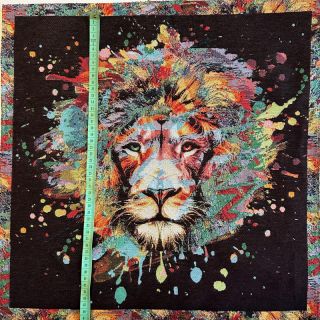 Decoration fabric jacquard Mufasa panel