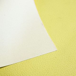 Faux leather KARIA lemonade