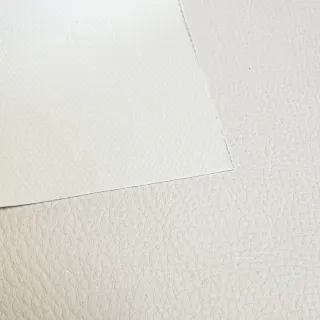 Faux leather KARIA ecru