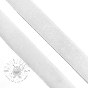 Velcro tape white 25 mm