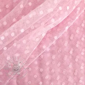 Tulle netting SPOT light pink