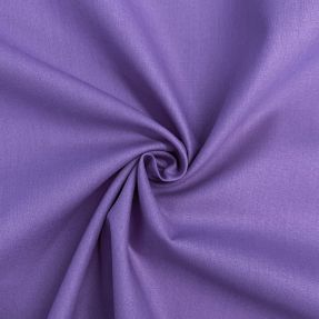 Cotton poplin purple