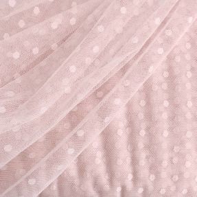 Tulle netting SPOT baby pink