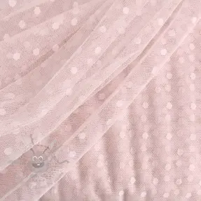 Tulle netting SPOT baby pink