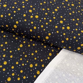 Sweat fabric DOT gold digital print