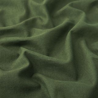 Linen SORONA dark green