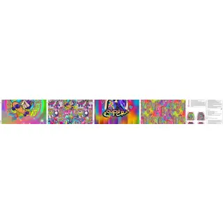 Decoration fabric KIDS BACKPACK Supergirl PANEL