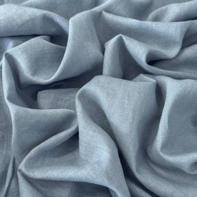Linen enzyme washed 170 g blue