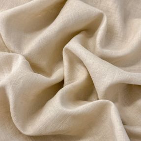 Linen enzyme washed 170 g beige