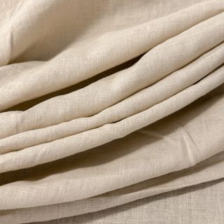 Linen enzyme washed 170 g beige