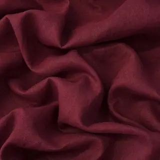 Linen enzyme washed 170 g bordeaux