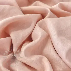 Linen enzyme washed 170 g light rose