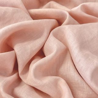 Linen enzyme washed 170 g light rose