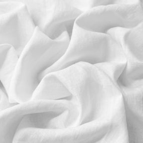 Linen enzyme washed 170 g white