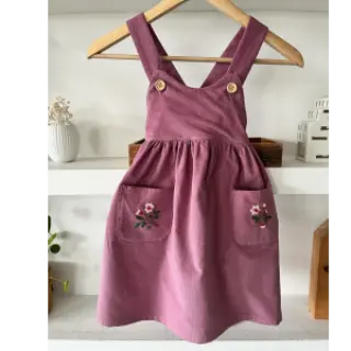 Fine corduroy light purple