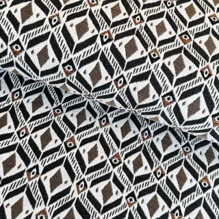Decoration fabric MOANA allover taupe