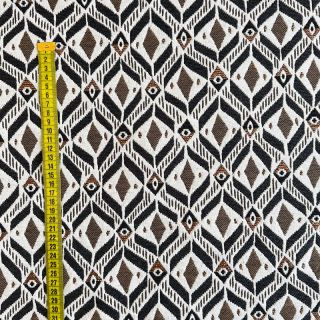 Decoration fabric MOANA allover taupe