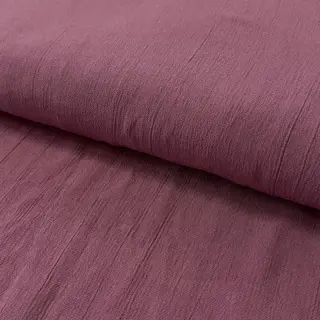 Linen viscose CRINCLE mulberry