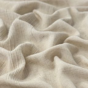 Linen viscose CRINCLE natural