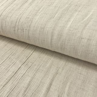 Linen viscose CRINCLE natural