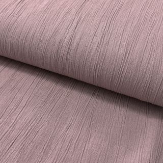 Linen viscose CRINCLE old blush