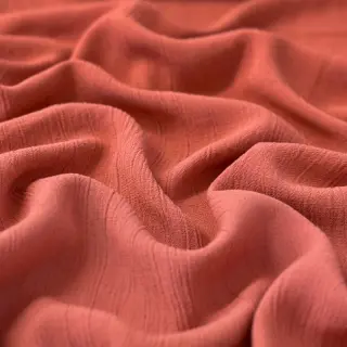 Linen viscose CRINCLE clay