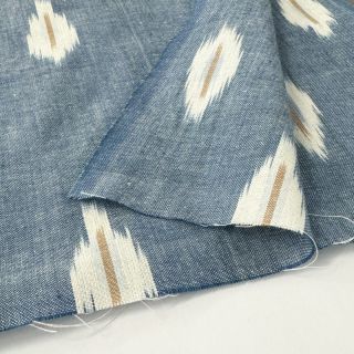 Cotton fabric IKAT jeans