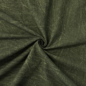 Cotton fabric DIRTY WASH Snoozy camo green