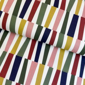 Decoration fabric Sigrid Stripe digital print