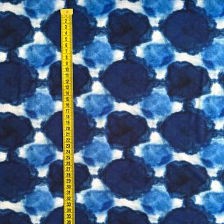 Jersey VISCOSE LYCRA HEAVY Indigo design B digital print