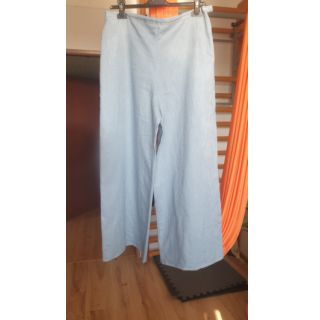 Linen enzyme washed 170 g blue